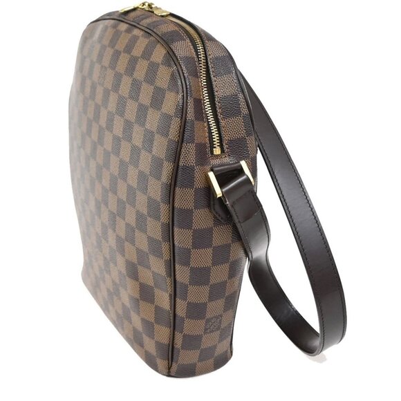 LOUIS VUITTON Ipanema GM Shoulder Bag Damier Ebene Leather Brown N51292 74KB213 - Picture 4 of 14